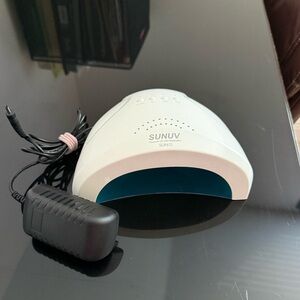 SUNUV UV LED lamp. Gel light for nail polish UV drier. 3 timers